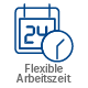 Möglichkeit sich die Arbeitszeit individuell einzuteilen